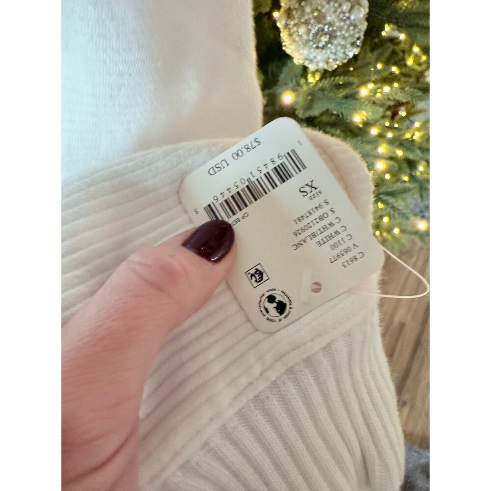Free People We The Free Jamie Henley in the color Ivory.  XS NWT - Picture 2 of 3